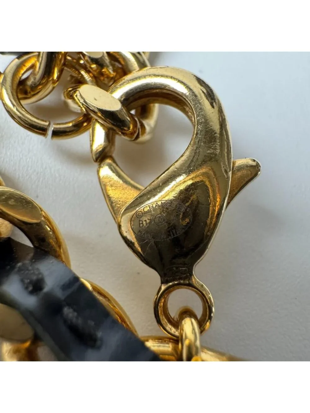Chanel CC Logo Key Motif Necklace
